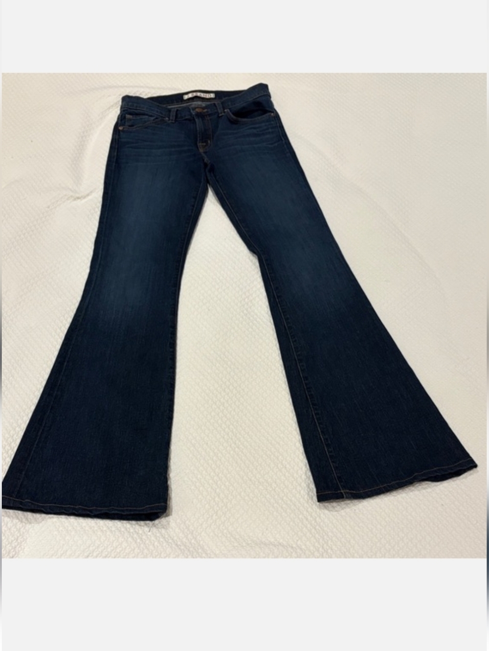 J Brand Dark Indigo Flare Jeans 27